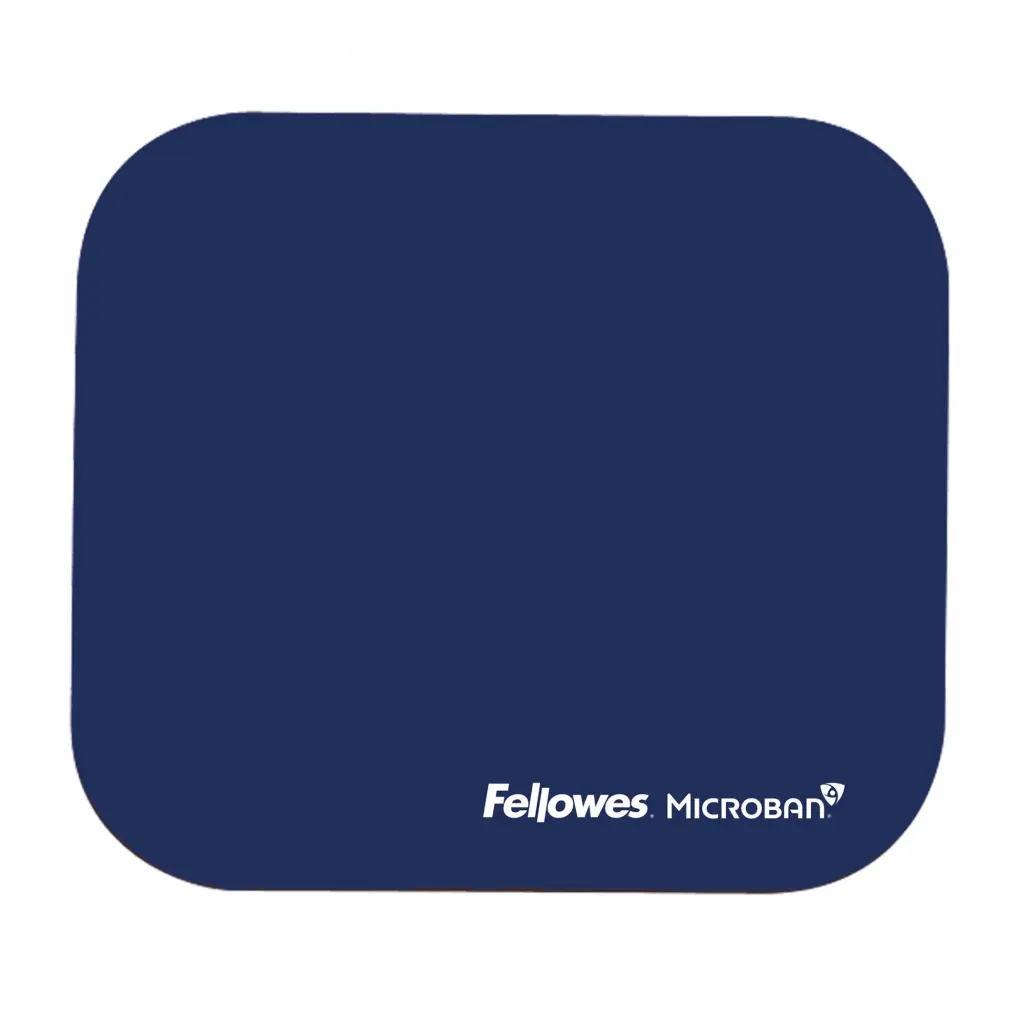 Fellowes Mouse Pad With Microban Blue