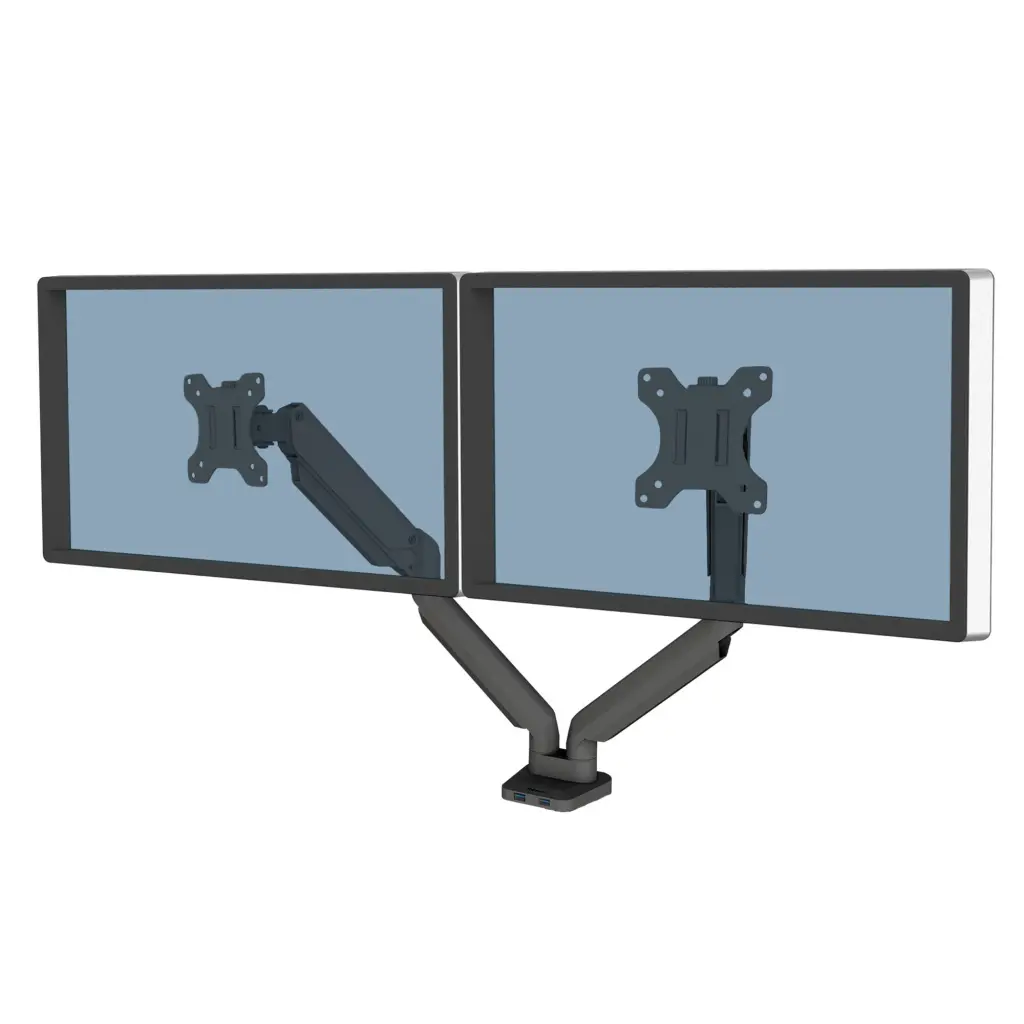 Fellowes Platinum Series Dual Monitor Arm Black