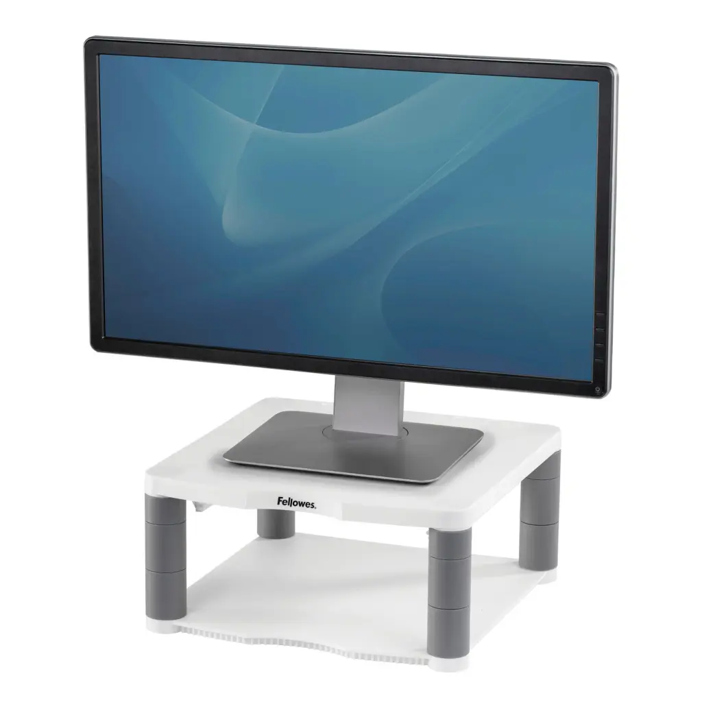 Fellowes Premium Monitor Riser Platinum