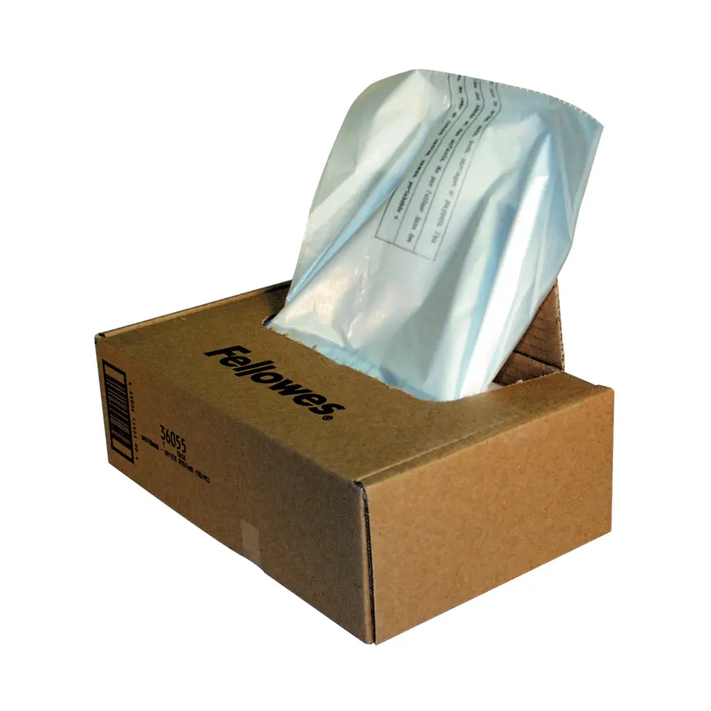 Fellowes Shredder Wastebags - 100-165L / 32 gal approx (50 pack)