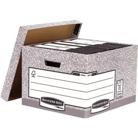 Fellowes System Large Heavy Duty R-Kive Box (FSC) Pack of 10 380x287x430mm