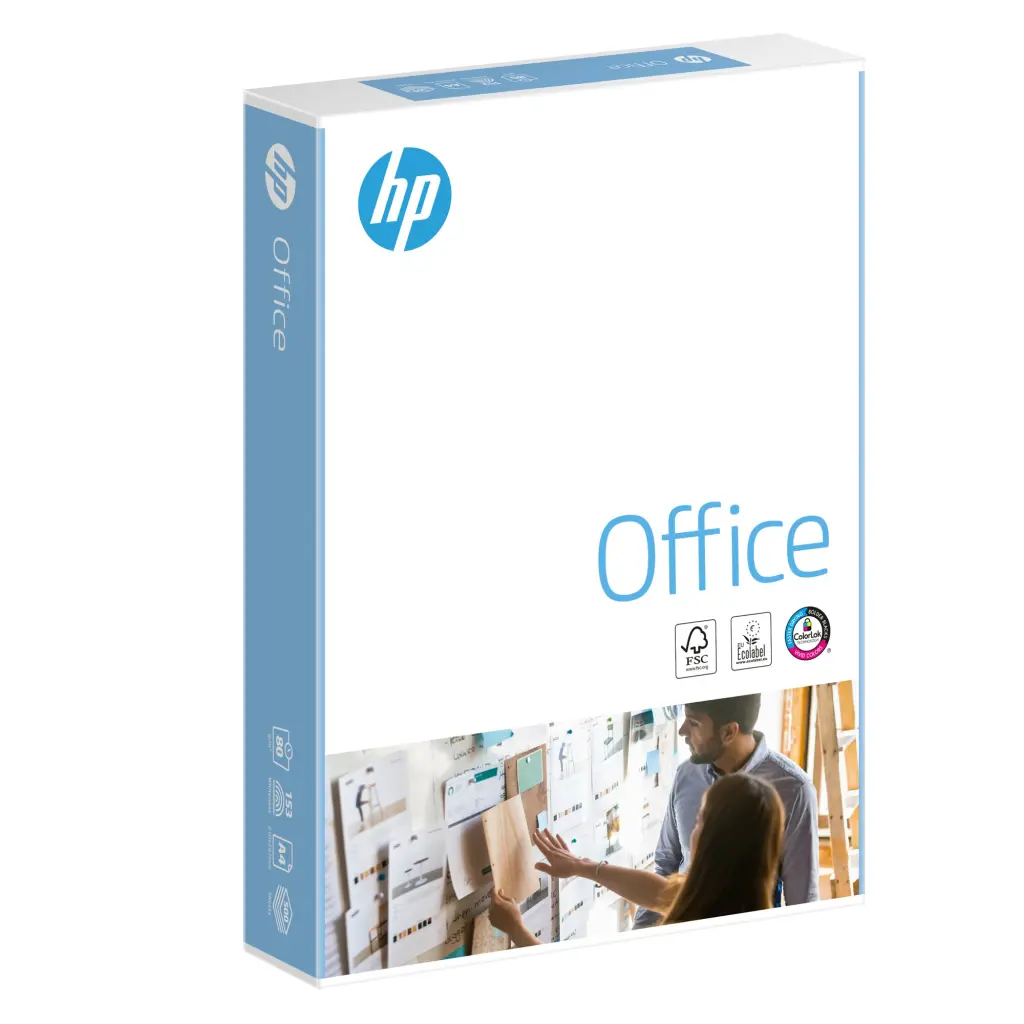 HP Office A4 80GSM Pk 5 Reams of 500 sheets
