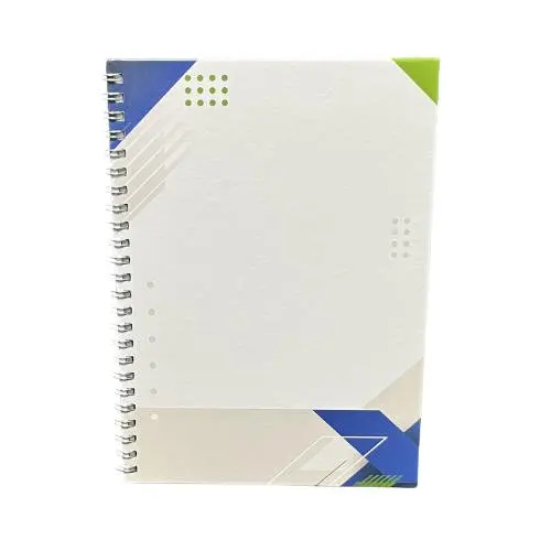 Hardback Wirebound Book A5 Black Pack of 3