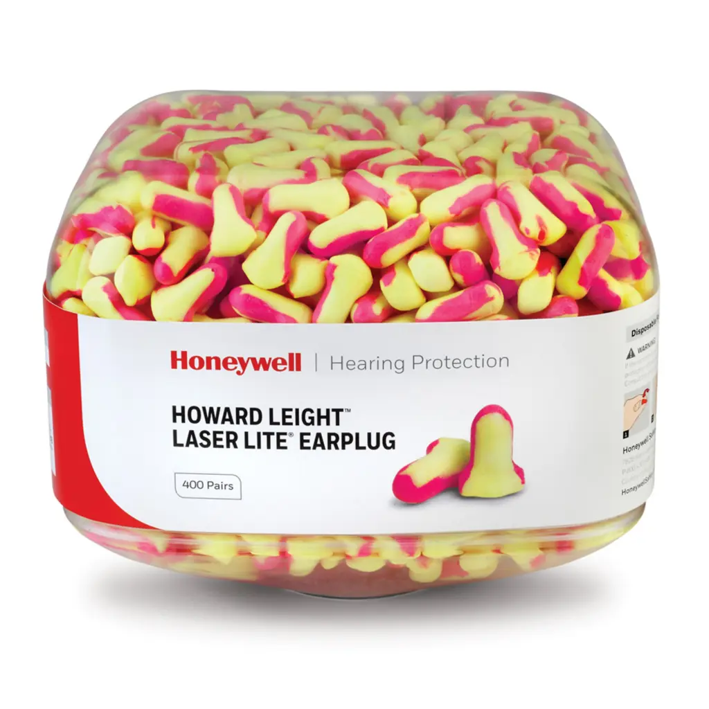 Howard Leight Laser Lite Earplug Refills Canister 400 Pairs (Pack of 2)