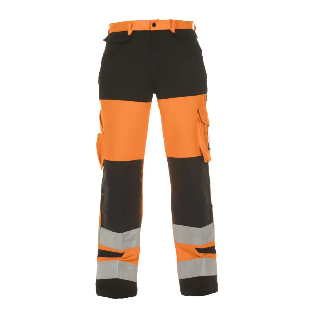 Hydrowear Hertford High Visibility Trouser Two Tone Orange / Black 42