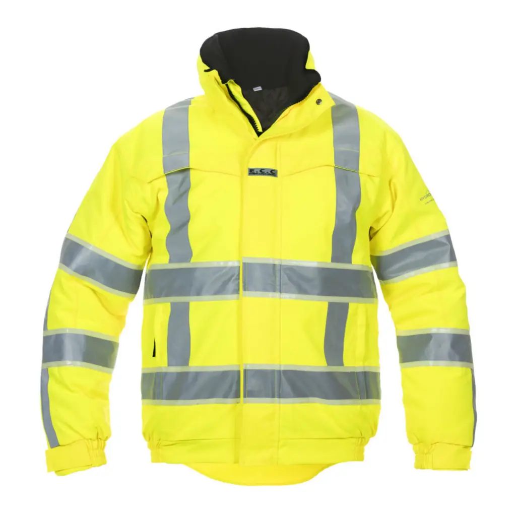 Hydrowear India High Visibility Glow In dark Pilot Jacket Saturn Yellow 2XL