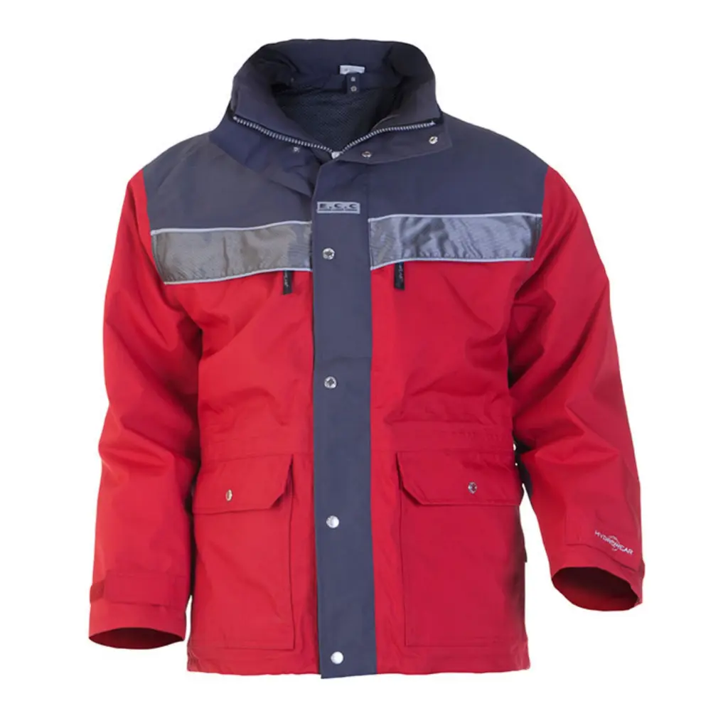Hydrowear Kiel Simply No Sweat Waterproof Parka Red / Grey M