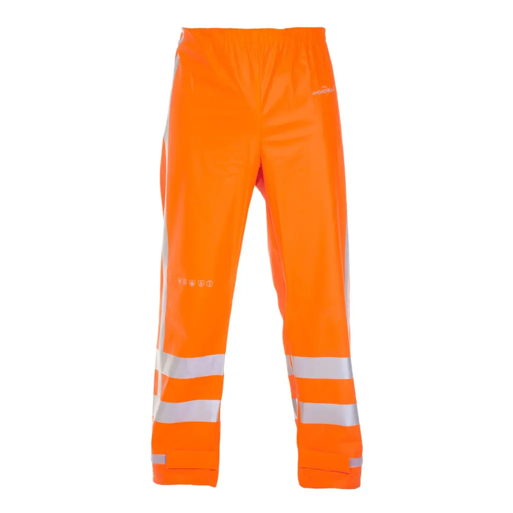 Hydrowear Nagoya Multi Hydrosoft Flame Retardant Anti-Static High Visibility Waterproof Trousers Orange M