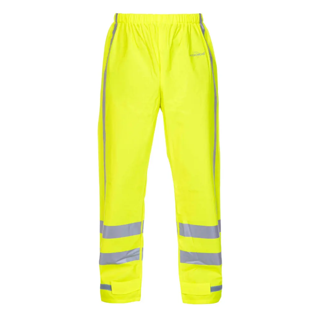Hydrowear Nagoya Multi Hydrosoft Flame Retardant Anti-Static High Visibility Waterproof Trousers Saturn Yellow M