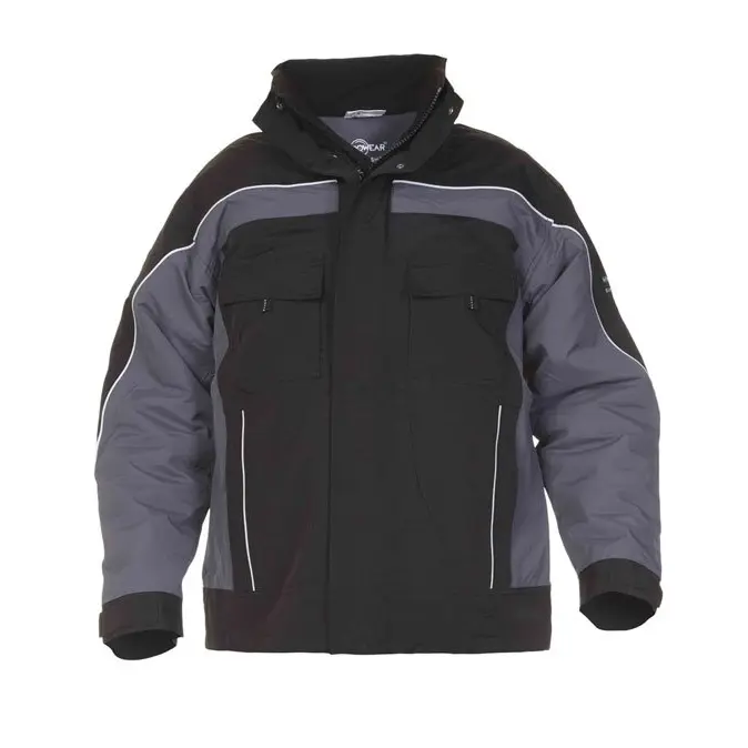 Hydrowear Rimini Simply No Sweat Waterproof Fixed Lining Pilot Jacket Grey / Black S