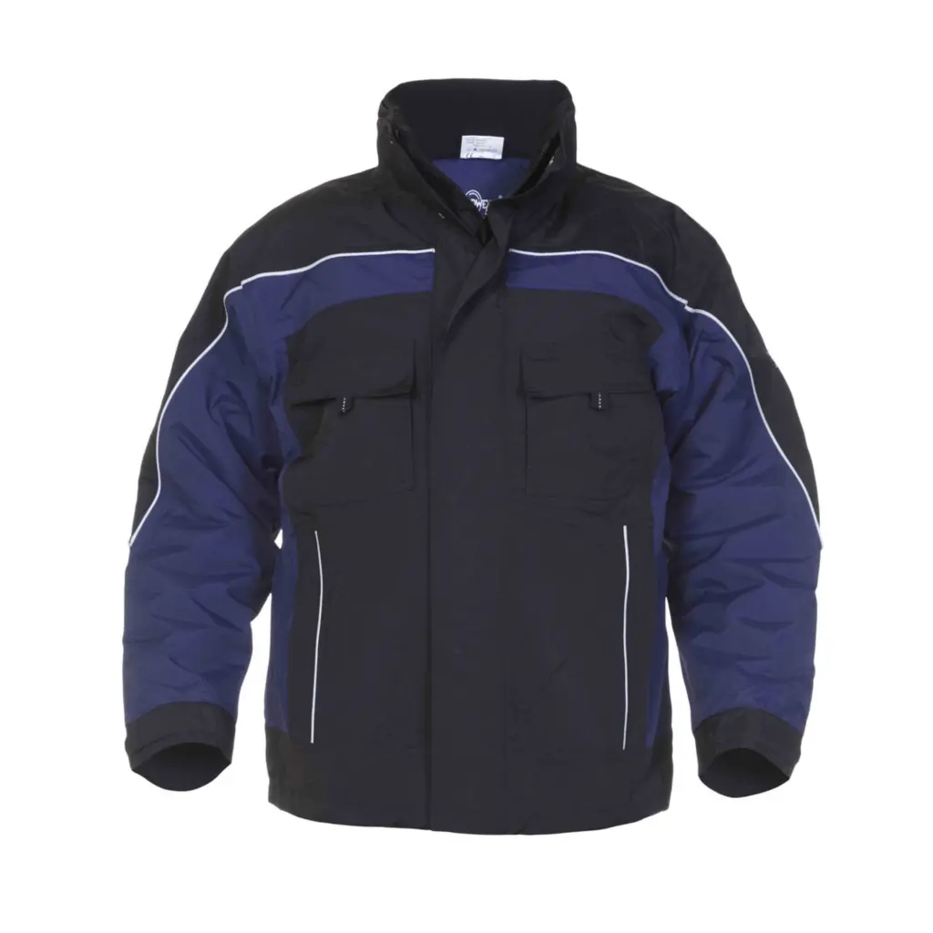 Hydrowear Rimini Simply No Sweat Waterproof Fixed Lining Pilot Jacket Navy / Black M