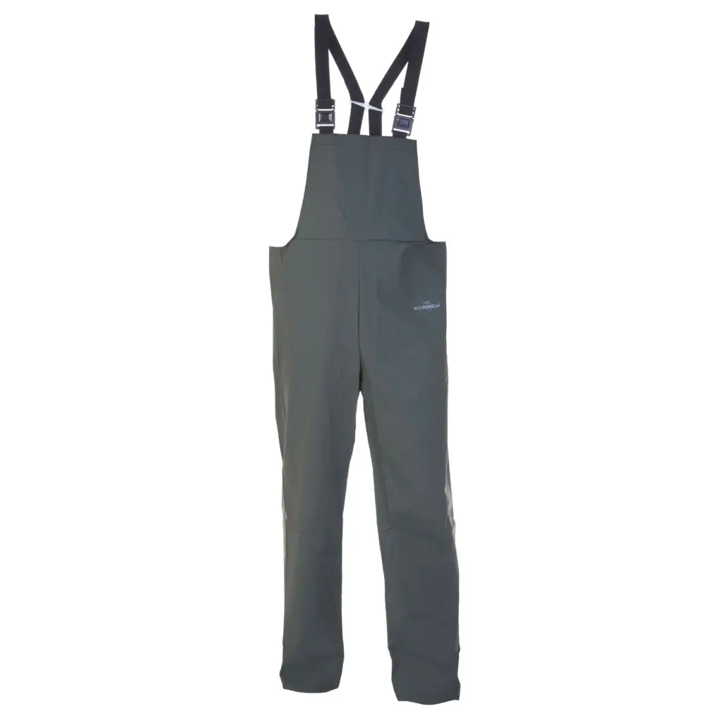 Hydrowear Sandhurst Hydrosoft Waterproof Bib and Brace Olive Green S