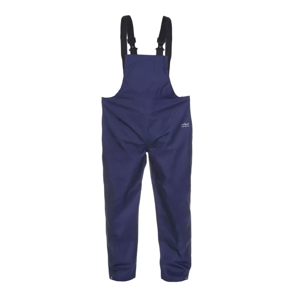 Hydrowear Uden Simply No Sweat Waterproof Bib and Brace Navy Blue XL