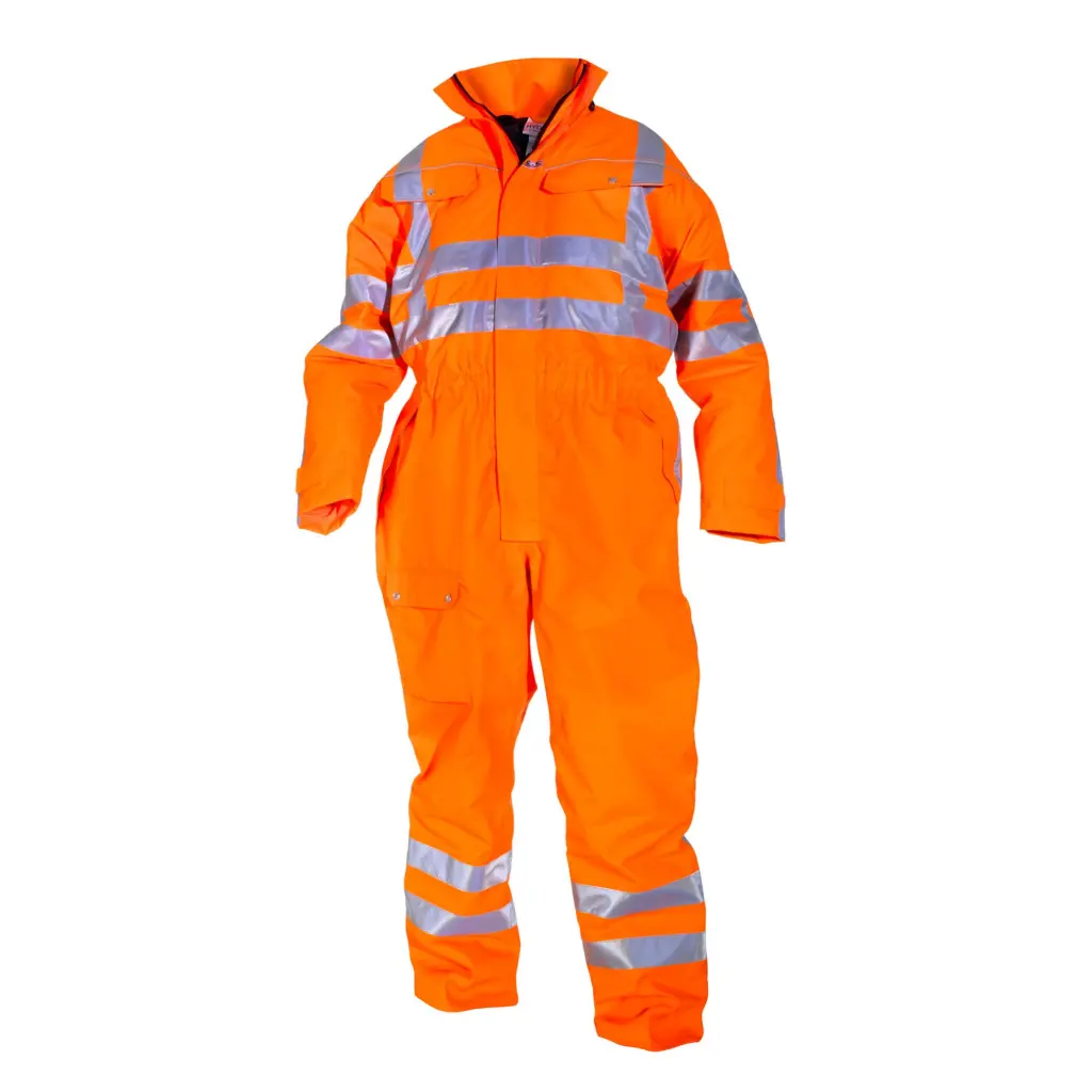 Hydrowear Uelsen Simply No Sweat High Visibility Waterproof Winter Coverall Orange XL