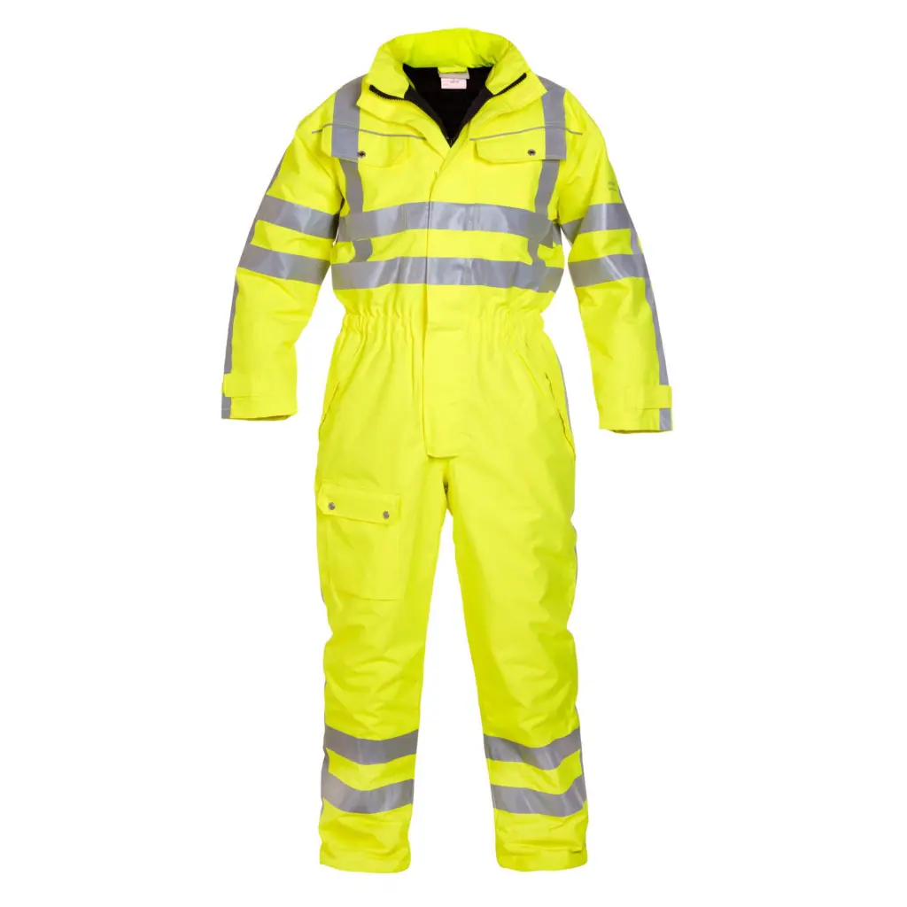 Hydrowear Uelsen Simply No Sweat High Visibility Waterproof Winter Coverall Yellow S
