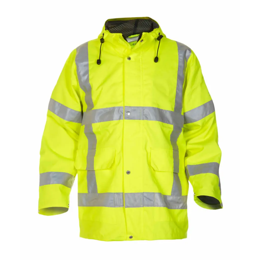 Hydrowear Uithoorn Simply No Sweat High Visibility Waterproof Parka Saturn Yellow 2XL