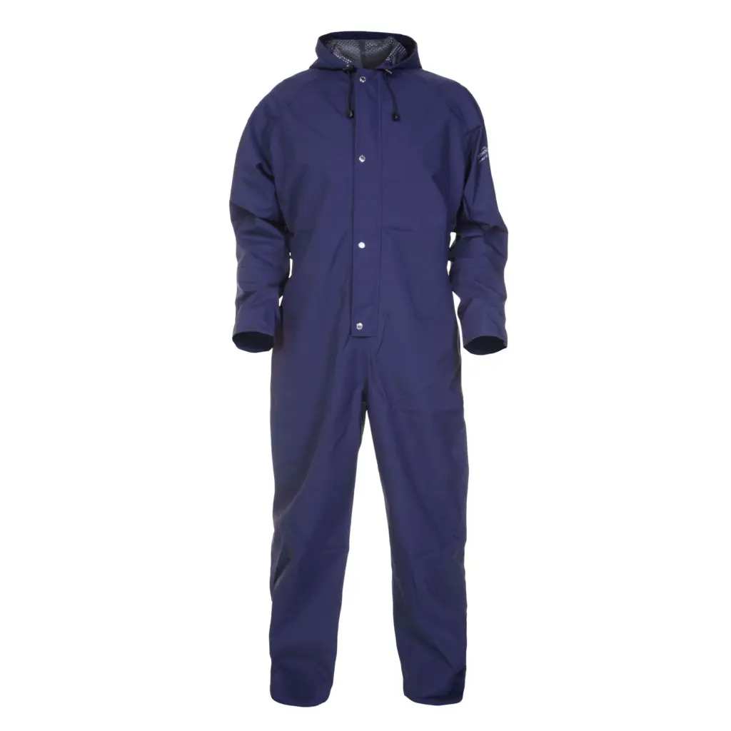 Hydrowear Urk Simply No Sweat Waterproof Coverall Navy Blue XL