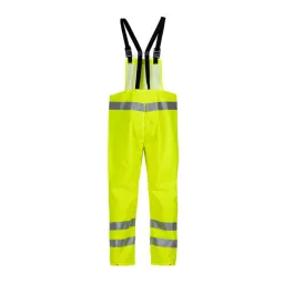 Hydrowear Vechta Hydrosoft High Visibility Waterproof Bib & Brace Saturn Yellow M
