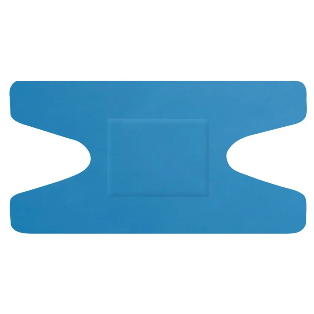 Hygio Detectable Knuckle Plasters 50 Blue  (Box of 50)