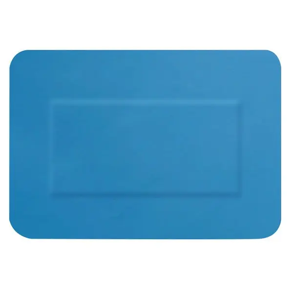 Hygio Detectable Large Patch Plasters 50 Blue  (Box of 50)