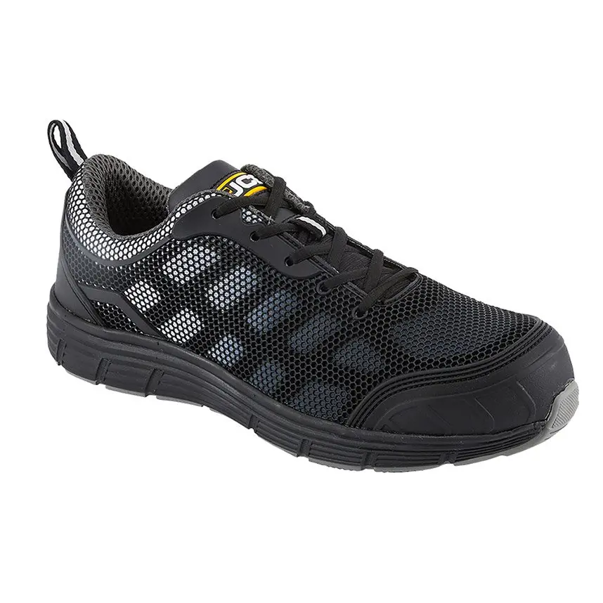 JCB Cagelow Black Trainer Size 10