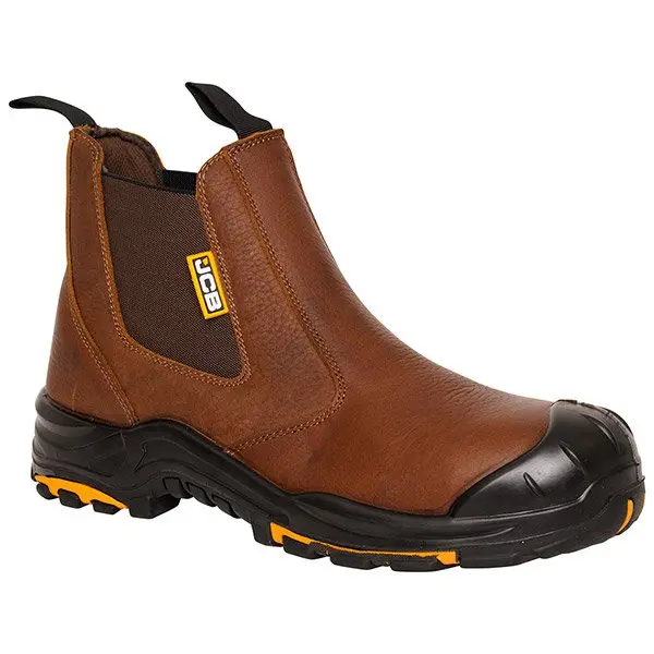 JCB Dealer Brown Boot S3 Hro Src Size 12