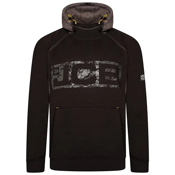 JCB Horton Hoodie Black/Grey M