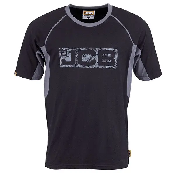 JCB Trade Black/Grey T-Shirt S