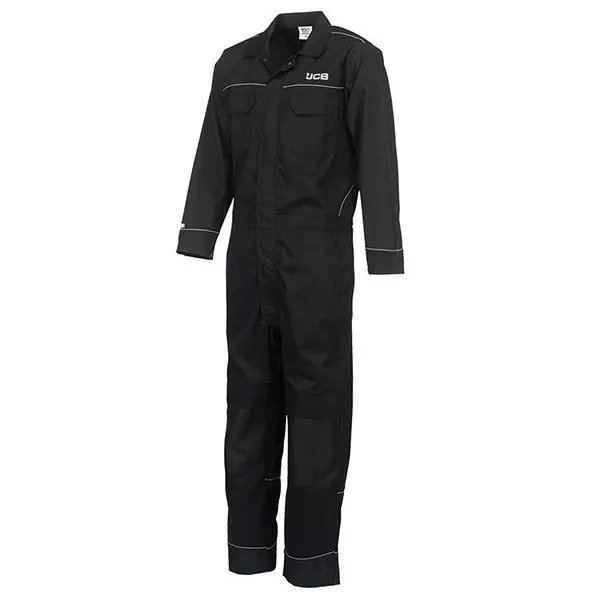 JCB Trade Coverall Black Reg M