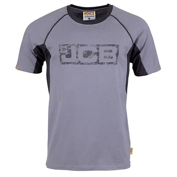 JCB Trade Grey/Black T-Shirt M