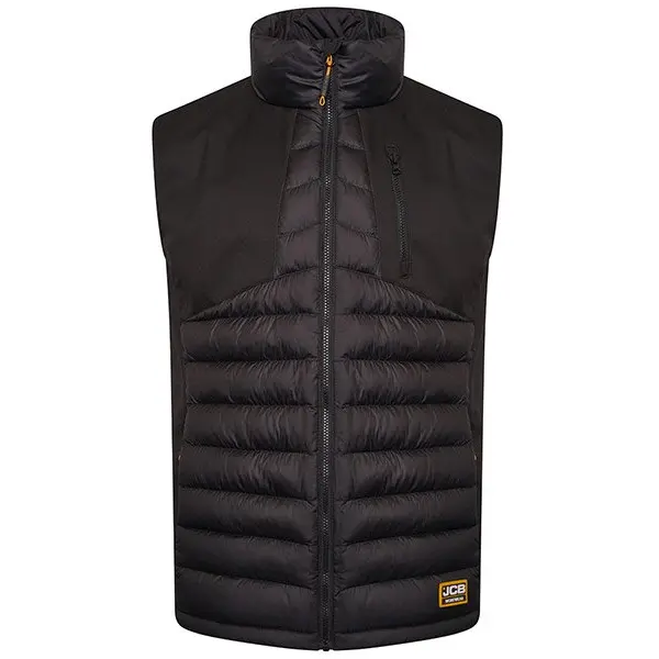 JCB Trade Hybrid Padded Gilet M