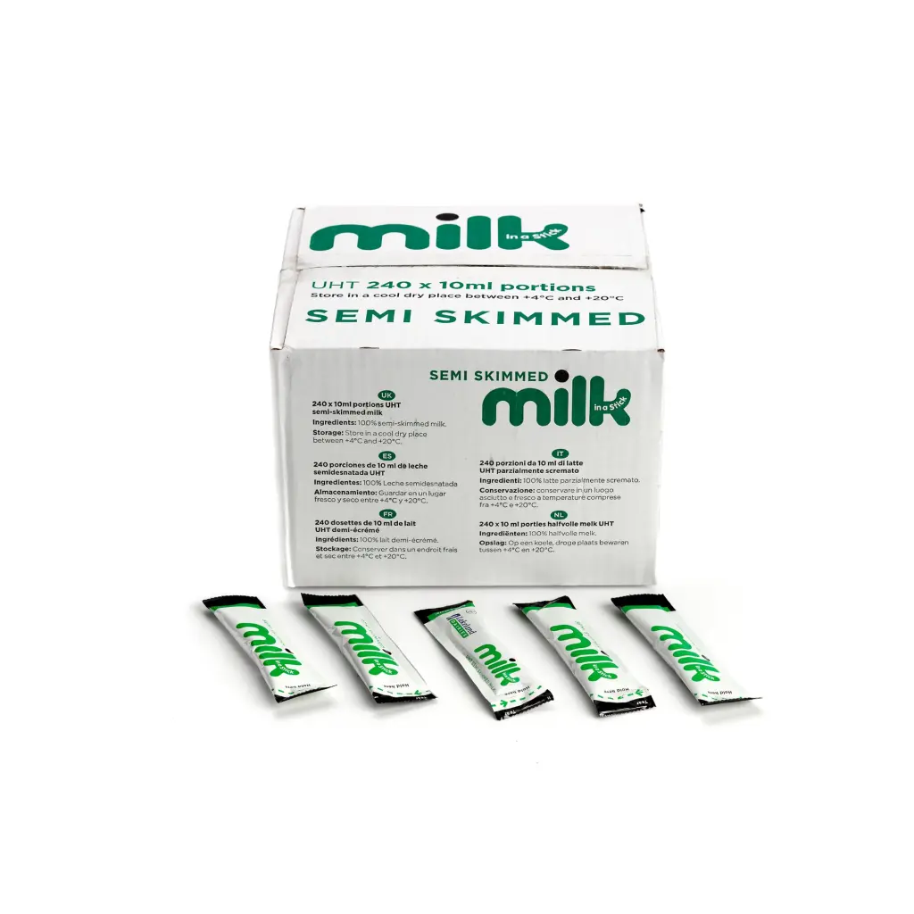 Lakeland Semi Skimmed Milk Sticks 10ml x 240