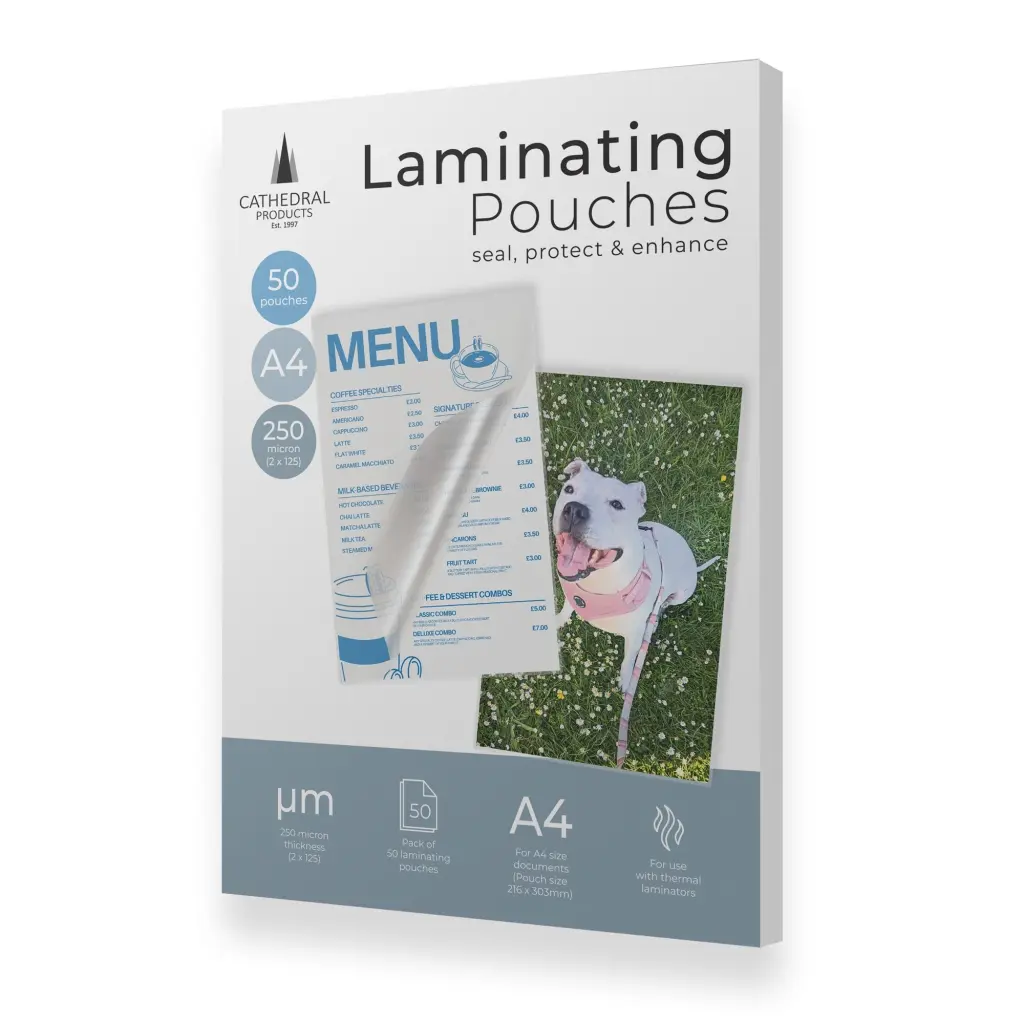 Laminating Pouch A4 250 Micron - 50pk