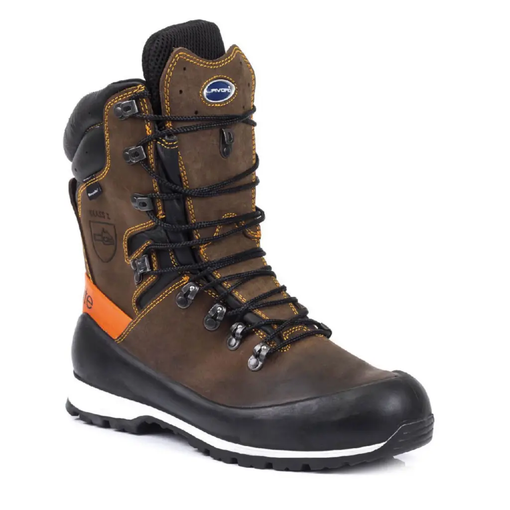 Lavoro Elite Forestry Chainsaw Boot Brown 07