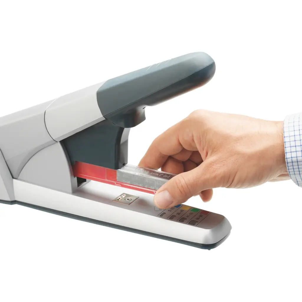 Leitz Stapler Heavy Duty 8mm Light Grey (1)