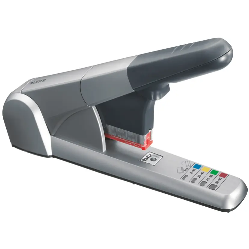 Leitz Stapler Heavy Duty 8mm Light Grey (1)