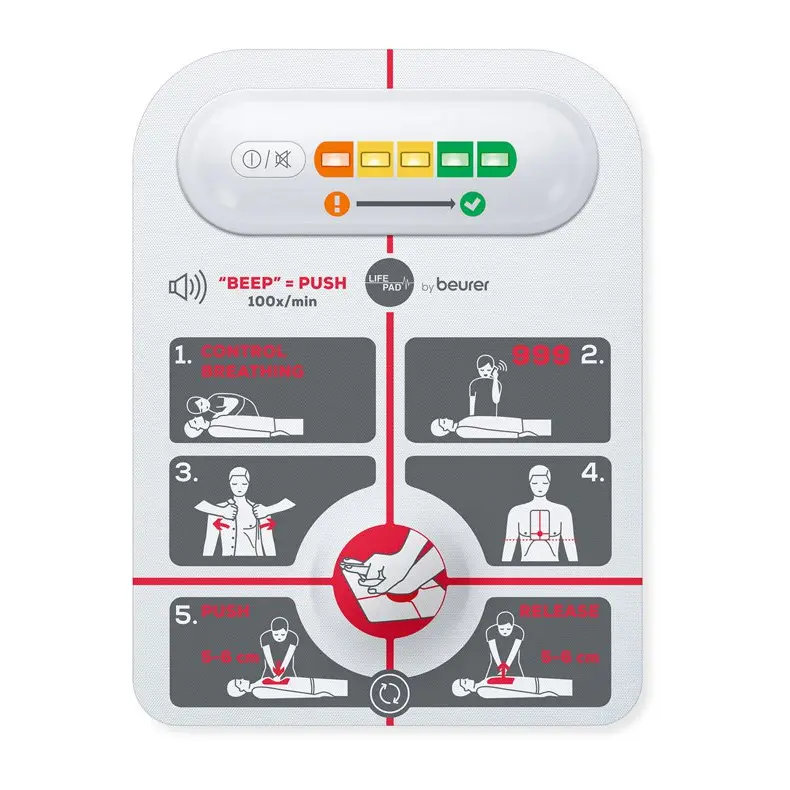 Lifepad Resuscitation Aid  White 8.7Cmx23.3Cmx8.3Cm