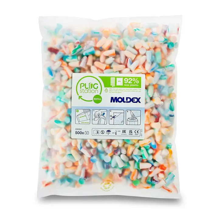 MOLDEX 7860 SPARKPLUG 500 REFILL PACK