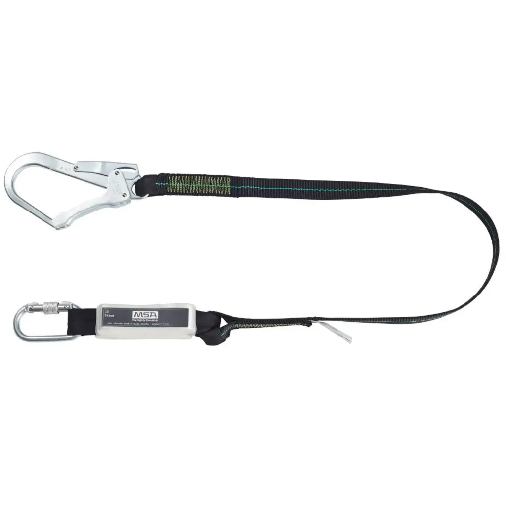 MSA 1.5M Energy Absorbing Webbing Lanyard 1.5M