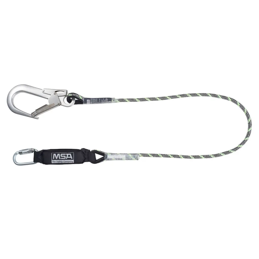 MSA 1.8M Kernmantel Energy Absorbing Lanyard 1.8M