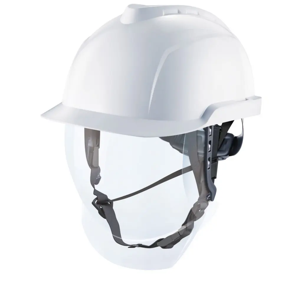 MSA V-Gard 950 Electrician Helmet White Set White 