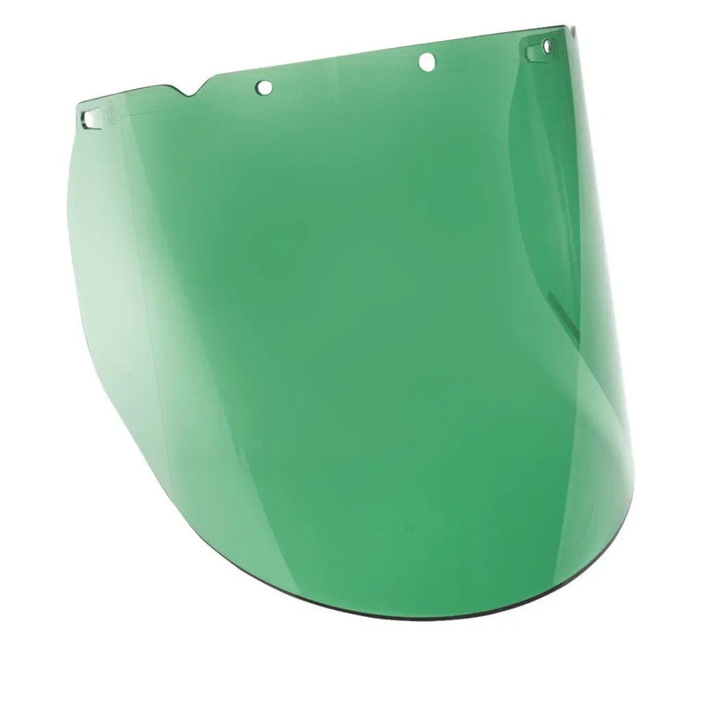MSA V-Gard Pc Moulded Visor Green 