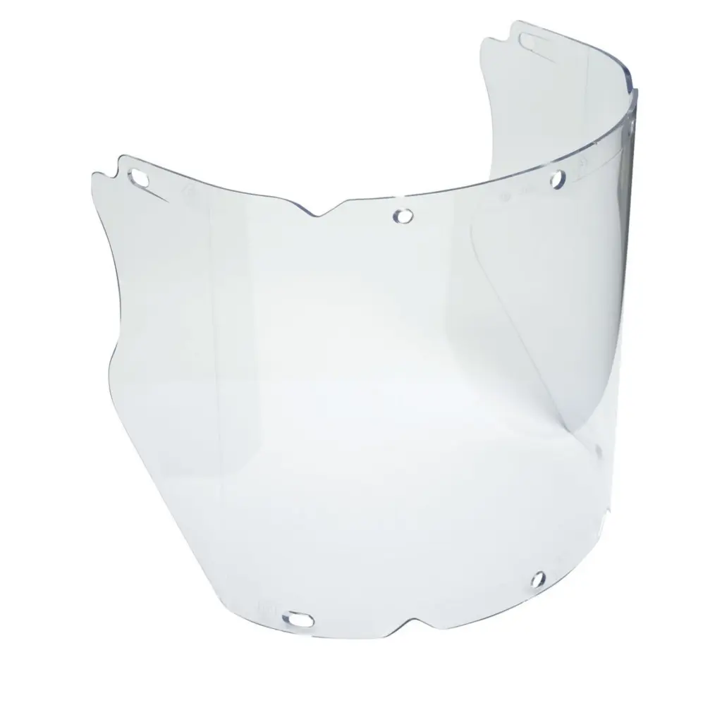 MSA V-Gard Propionate Moulded Visor Chinguard Version Clear 