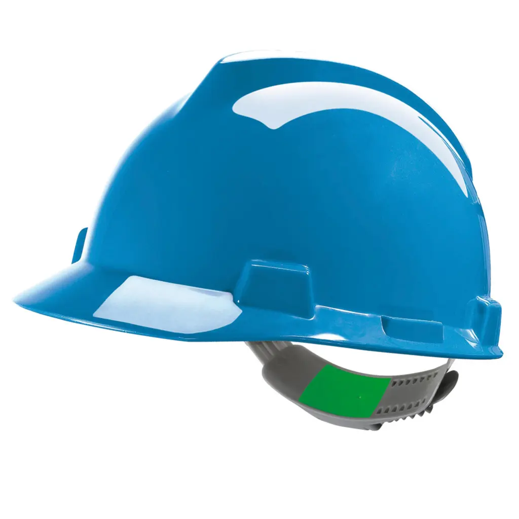 MSA V-Gard Safety Helmet Blue 