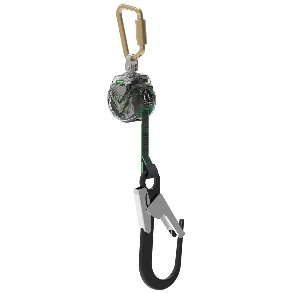 MSA V-Tec Mini Personal Limiter 1.8M Aluminium S Hook Sing / Leg 1.8M