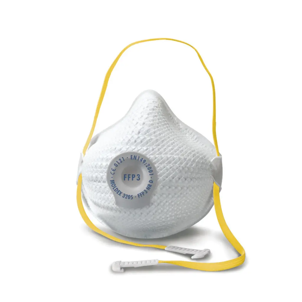 Moldex 3205 FFP3V Nr D Face Mask Medium / Large (Box of 10)