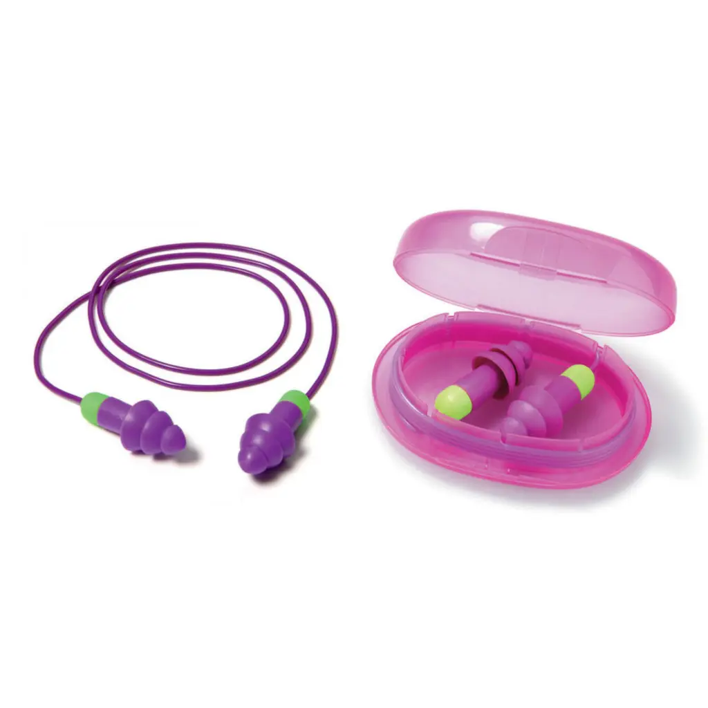 Moldex 6401 Rockets Corded Earplugs Tpe Reusable Purple / Green (Box of 50)