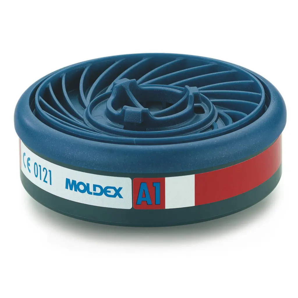 Moldex A1 7000 / 9000 Particulate Filter Easylock System Blue M9100 (Box of 10)