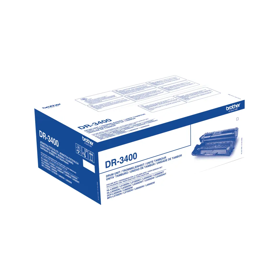 OEM Brother DR3400 Black 50000 Pages Original Drum