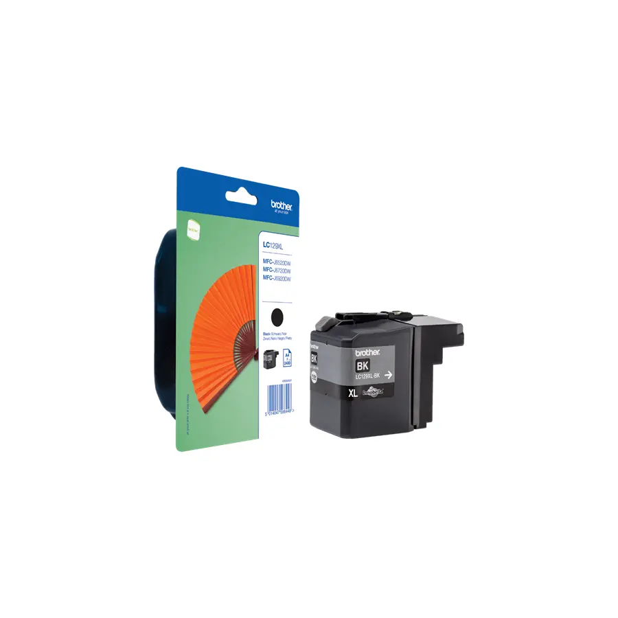 OEM Brother LC129XLBK Black Ink Cart 2.4k